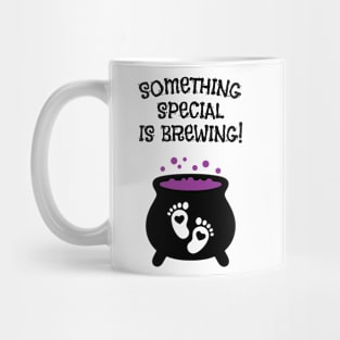 Something Special is Brewing, Halloween Costume for Pregnant Women Mug